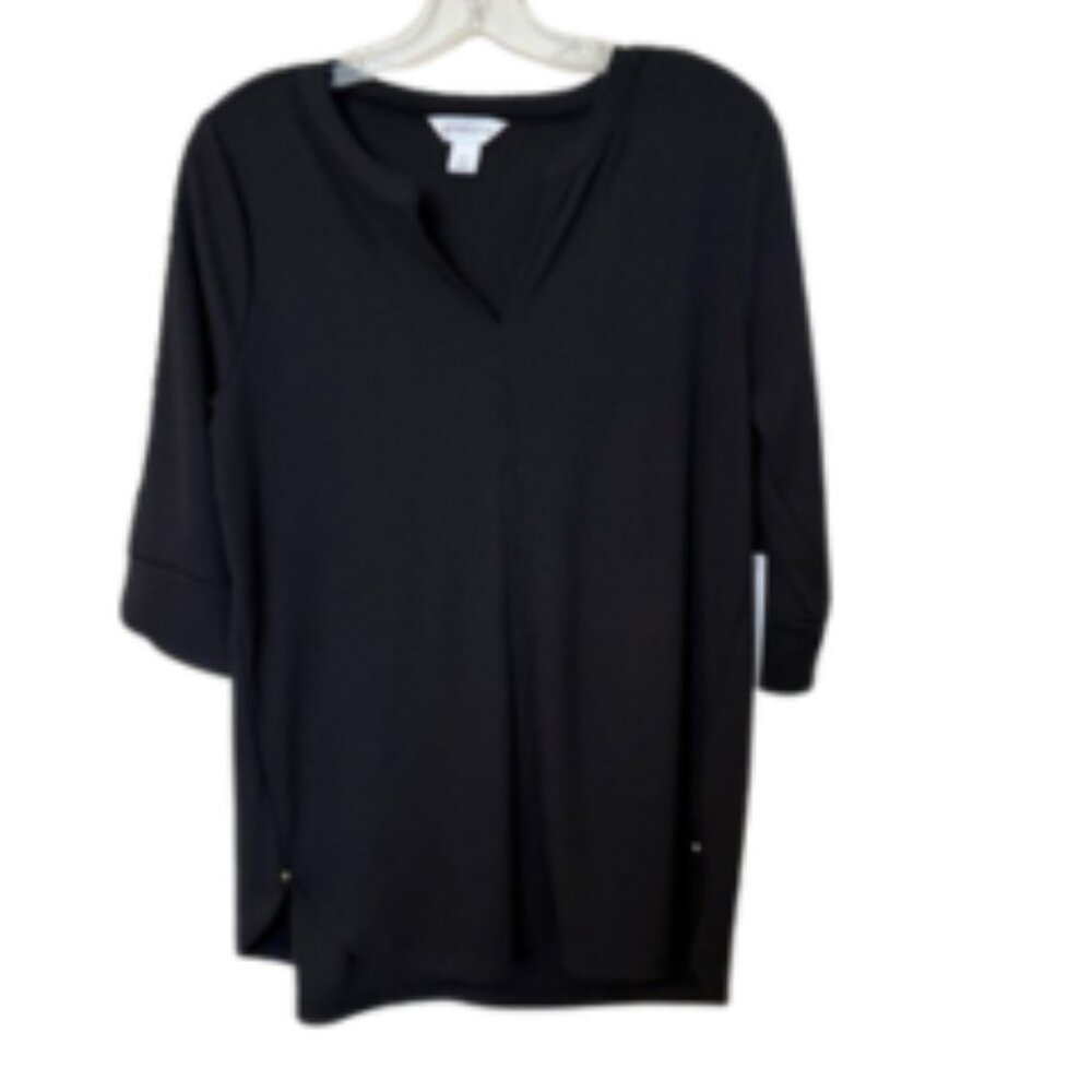 Liz Claiborne Women's Sweater Medium, Black, Chic & Versatile